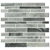 Msi Fountain Hills Interlocking SAMPLE Multi-Surface Mesh-Mounted Mosaic Tile ZOR-MD-0303-SAM